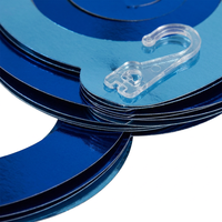 Xieli Vietnam 20 pièces Guirlandes en spirale en PVC de qualité supérieure, durables, pour décorations suspendues de fête d'anniversaire
