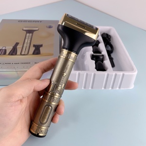 GEEMY GM-3158 Rasoio Elettrico Multifunzione Ricaricabile 4 in 1 per Uomo, Rifinitore per Orecchie, Naso, Sopracciglia e <span class=keywords><strong>Basette</strong></span> - Product Image 5