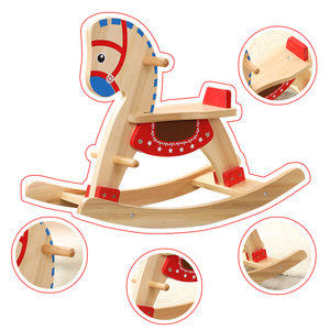 Caballo Balancín de Madera Resistente para Niños de 2 a 6 Años - Product Image 4
