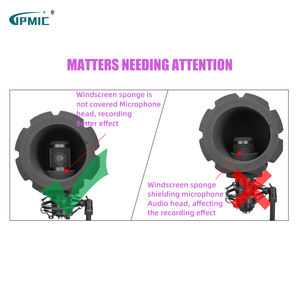 Pantalla de micrófono Esponja acústica Bola de aislamiento Pantalla de reducción de ruido Insonorizado Filtro de grabación Escudo de aislamiento - Product Image 6