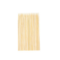 Brochettes en bambou naturel écologiques de 2,5 mm * 13,5 cm