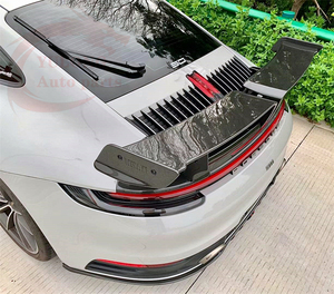 Aileron arrière en fibre de carbone de style technique pour coffre de voiture <span class=keywords><strong>Porsche</strong></span> <span class=keywords><strong>911</strong></span> 992 Carrera - Product Image 5