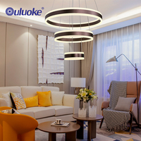 Harga Grosir Lampu Gantung Rumah Ruang Tamu Led Dekorasi Lingkaran Lampu Gantung
