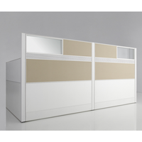 Taille personnalisée de haute qualité Design moderne Plan ouvert bureau poste de travail bureau cabine poste de travail Table
