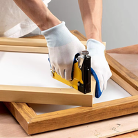 Engrapadora Neumática Manual Tipo TR 53, 800 Grapas, Removedor de Grapas, para Construcción y Proyectos de Bricolaje en Madera y Tela - 1 Año de Garantía