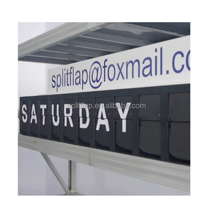 Rétro <span class=keywords><strong>flip</strong></span> down horloge <span class=keywords><strong>flip</strong></span> <span class=keywords><strong>calendrier</strong></span> horloge split rabat <span class=keywords><strong>flip</strong></span> horloge analogique - Product Image 2