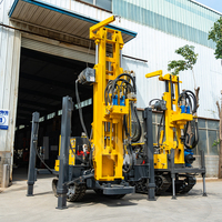 Plateforme de forage de puits d'eau de 200m à 300m, modèle portable à moteur diesel, adapté à diverses opérations de forage de puits d'eau