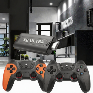 Console de <span class=keywords><strong>jeu</strong></span> TV X8 Ultra 4K Ultra HD avec carte TF de 64 Go, manette sans fil et prise en charge multijoueur - Product Image 3
