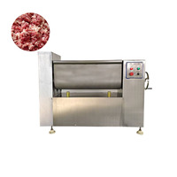 Kommerzieller Industrieller Elektrischer Fleisch-Wurst-Mixer aus Edelstahl mit Hoher Kapazität 50-150KG