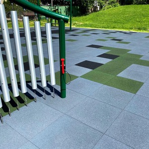 <span class=keywords><strong>Demax</strong></span> baldosas de goma antideslizantes para exteriores, adoquines de hueso de perro no tóxico, baldosas protectoras de goma no tóxicas - Product Image 4