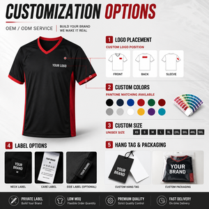 Camiseta Deportiva Personalizada para Hombre, Uniforme Deportivo de Secado Rápido, Camiseta de Entrenamiento, Fabricante de Ropa Deportiva con Etiqueta Privada OEM ODM - Product Image 3