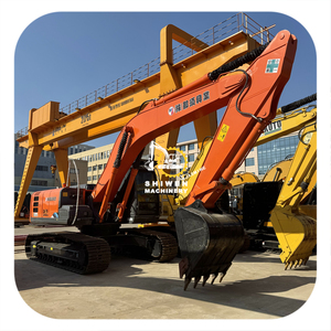 Excavatrice Hitachi zx240 d'occasion, moteur Lsuzu 4HK1, 24 tonnes, grande pelle pour la construction, puissance 132 kW, zx200 zx210 zx220 zx250 - Product Image 1