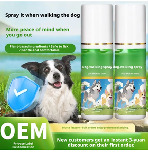 Spray répulsif pour animaux de compagnie à base d'huiles <span class=keywords><strong>essentielles</strong></span>, extrait de plantes naturelles, anti-insectes pour usage intérieur et extérieur - Product Image 2