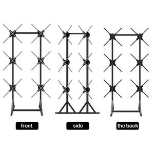 High Resolution 75cm 2X3 Splicing <b>Fan</b> Support Remote WIFI Bluetooth <b>Hologram</b> Projector 3D <b>Hologram</b> <b>Fan</b> for Exhibition Christmas - Product Image 5