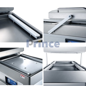 Machine à sceller sous vide pour aliments généraux Viande <span class=keywords><strong>Poulet</strong></span> entier Poisson Machine à emballer sous vide à double chambre - Product Image 4