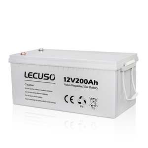Meilleure batterie gel à décharge profonde pour stockage solaire 12V 24V 96V 100Ah 200Ah 250Ah 300Ah, type scellé, application UPS, batterie gel LCS-gel - Product Image 1
