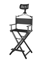 Chaise pliable portative professionnelle en métal pour une utilisation intérieure et extérieure meubles de camping de directeur d'artiste de beauté pour le salon