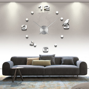 Reloj de Pared Digital 3D sin Marco, Estilo Cuco, para Decoración de Paredes de 17 a 47 Pulgadas - Product Image 1