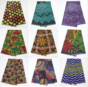 Nouveaux modèles de tissu africain imprimé en coton ciré 100% personnalisé pour vêtements africains, 6 yards - Product Image 4