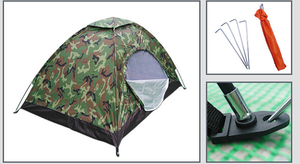 Wholesale Hot Sale 1 Person Outdoor Camping Jungle Camouflage <b>Tent</b> Travel Camping Ultralight <b>Waterproof</b> Beach <b>Tent</b> - Product Image 5