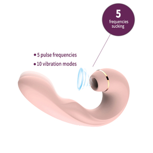 GINYA Stimolatore Punto G Femminile, Massaggiatore Vaginale con Vibrazione e Forte Funzione di Suzione, Giocattoli Sessuali per Donne - Product Image 4