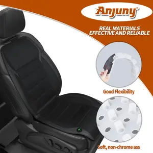 Anjuny 12 V Electric Universal Air Ventilated Fan Air Conditioned Cooling Air Car Cushion Seat Cover