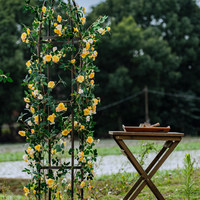 Guirlande de fleurs artificielles roses et blanches avec feuilles vertes pour arche de mariage, décoration de toile de fond de cérémonie, vente en gros