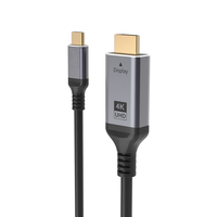Câble Type C plaqué or de haute qualité 8K 1m-3m pour téléphone vers TV et ordinateur portable, Plug-and-Play HDTV
