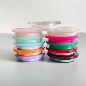 Couvercle en acrylique pour canette de bière en verre de 16oz couvercle de remplacement coloré pour canette en verre de boule à neige à double paroi de 12oz 15oz - Product Image 1