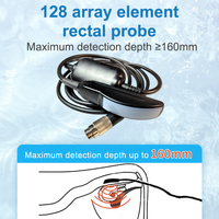 BTS N40 layar LED 8 inci portabel pegangan mesin ultrasound probe cembung kehamilan domba anjing sapi kuda hewan & dokter hewan