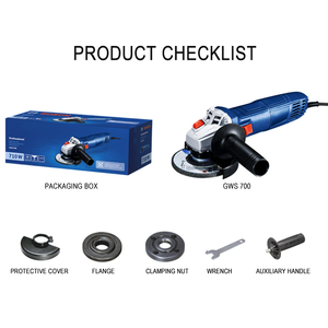 <span class=keywords><strong>Smerigliatrice</strong></span> Angolare Professionale GWS 700 Originale, 710W, Macchina Elettrica per Taglio e Lucidatura Metalli - Product Image 2