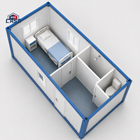 Maison préfabriquée en conteneur, abri d'urgence portable, secours en cas de catastrophe, maison mobile modulaire, maison préfabriquée temporaire en conteneur