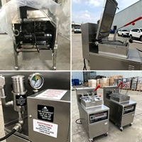 Friteuse électrique à induction commerciale 12L pour friteuse de cuisine à haut rendement pour restaurants et chaînes de restauration rapide