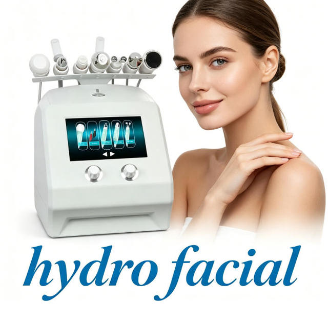 Updated 8 in 1 Hydra Beauty Facial Smart Ice Blue Machine Portable Hydro Aqua Hydrodermabrasion Facial Machine