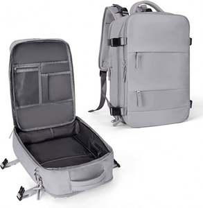 Grand sac à dos de voyage avec compartiment à chaussures, sac à dos de randonnée pour femme, sac à dos de cabine - Product Image 1