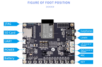Módulo WiFi+Bluetooth ESP32, Puerto Serie a WiFi, Kit de Desarrollo de Audio