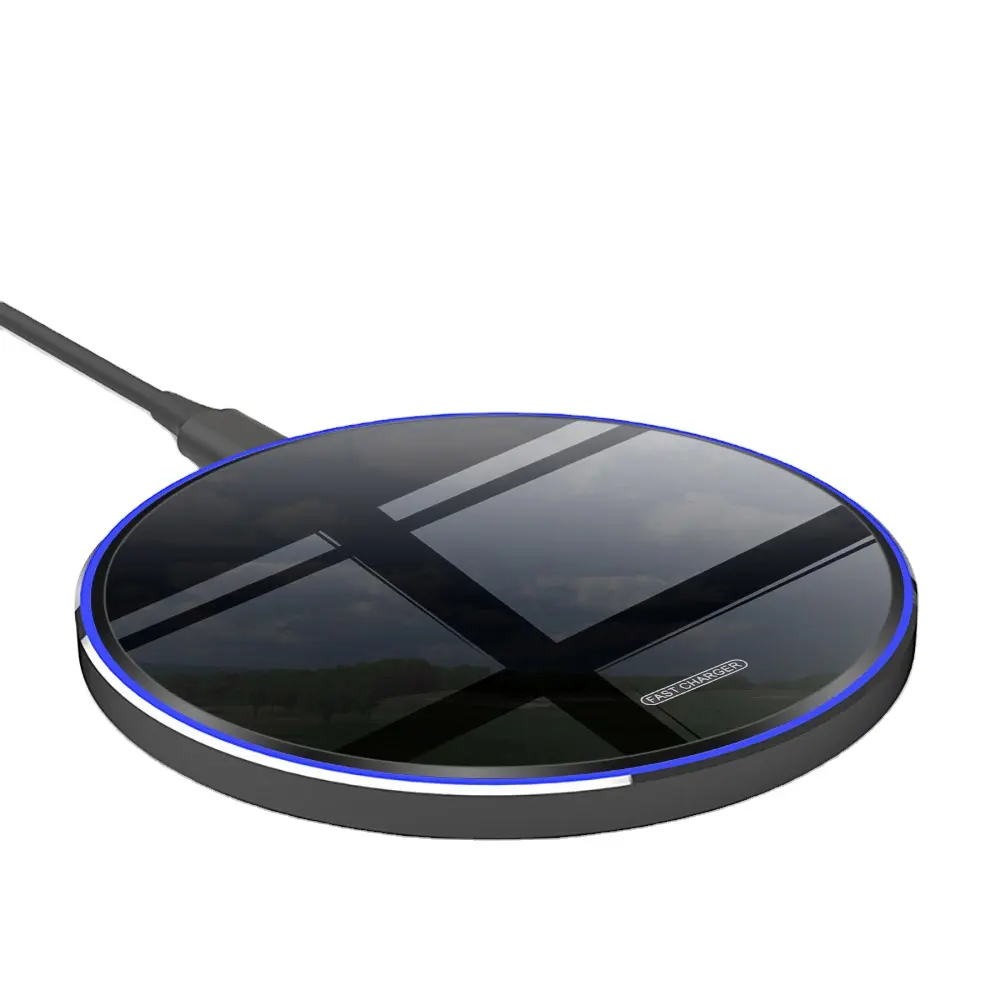10W 15W Wireless Charger For Phone 12 11 Pro Max XS X XR 8 Type C Induction Qi Fast Charging Pad for S20 Xiaomi mi 10