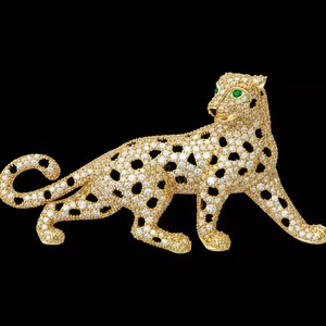 Broche de luxe en diamant et perle d'eau douce, en argent sterling 925, style Tiaras Jewels, sertie en canal, pour mariage, bijoux fins élégants, style Hip Hop - Product Image 1