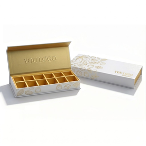 Boîtes cadeaux <span class=keywords><strong>de</strong></span> <span class=keywords><strong>chocolat</strong></span> <span class=keywords><strong>de</strong></span> luxe personnalisées, écologiques, emballage <span class=keywords><strong>de</strong></span> <span class=keywords><strong>chocolat</strong></span> <span class=keywords><strong>de</strong></span> qualité supérieure avec logo - Product Image 1