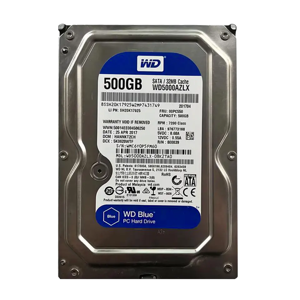 Disco rigido originale nuovo usato a buon mercato HDD 3.5 pollici 500GB 1TB 2TB 4TB disco rigido adatto