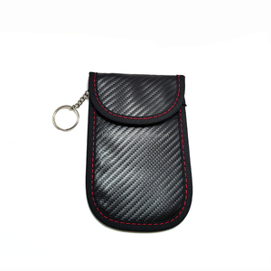 Pochette Faraday 2-en-1 grande et petite, anti-RFID, antivol, pour isolation du signal de clé de voiture - Product Image 4