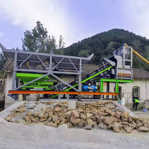 In China Hergestellte Mobile Hybrid-Zementfertigmischanlagen mit Schneller Installation und Kleine, Einfache Betonmischanlagen - Product Image 3