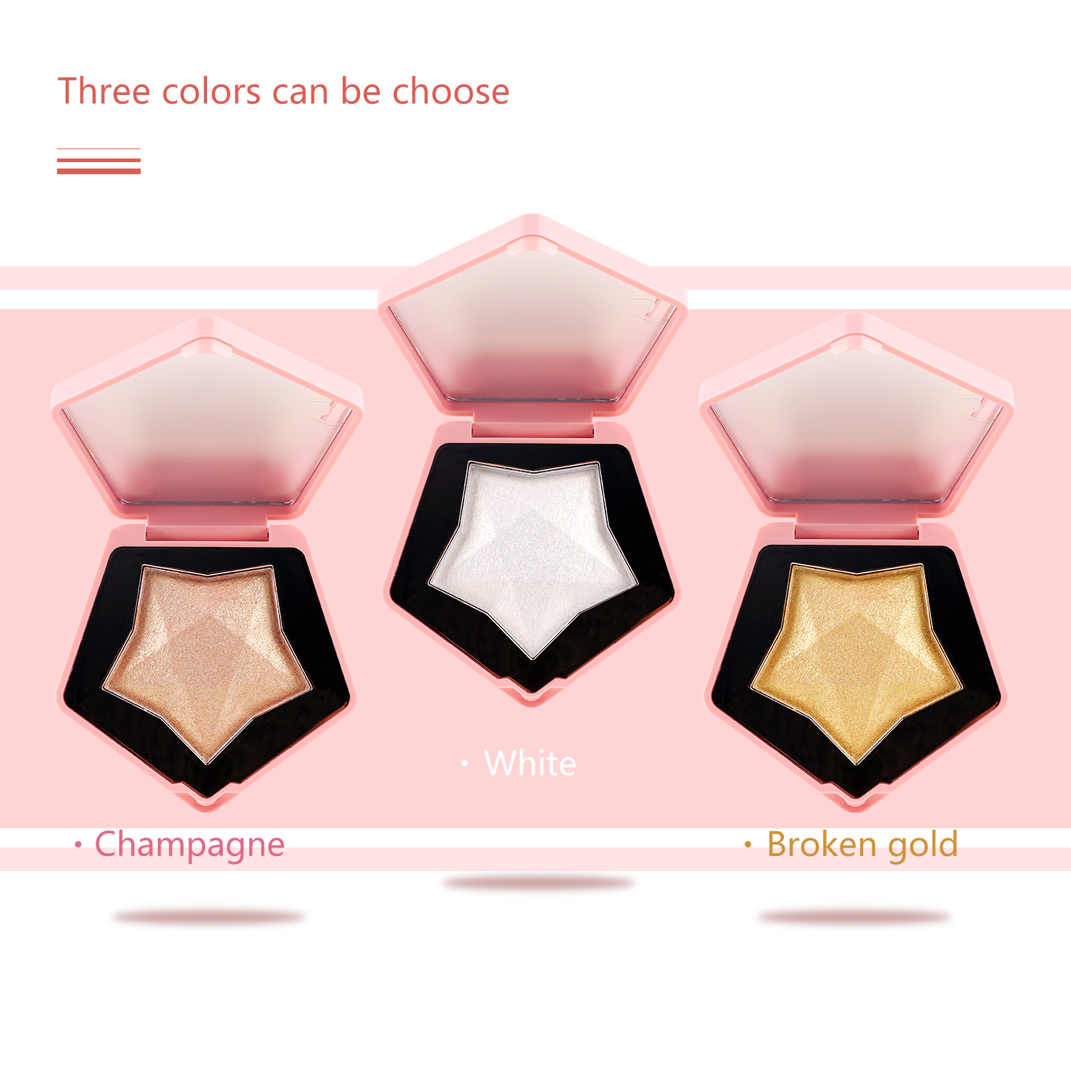 Oem лицо клубника кукла красота хайлайтер порошок макияж с контурной этикеткой и хайлайтер палитра частный лейбл маленький