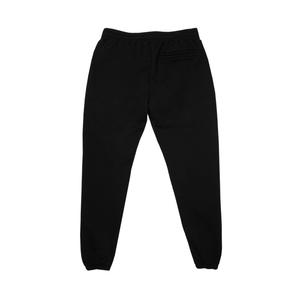 Pantaloni della tuta da <span class=keywords><strong>uomo</strong></span> <span class=keywords><strong>neri</strong></span> in cotone nero personalizzati pantaloni della tuta da jogging 2024, all'ingrosso Casual pesanti in pile Unisex - Product Image 5