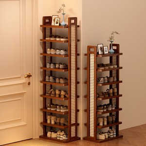 Multi-layer <b>shoe</b> rack, simple <b>storage</b> rack for home, doorway, rental, 2026 new style, <b>space</b>-<b>saving</b>, narrow <b>shoe</b> rack for - Product Image 1