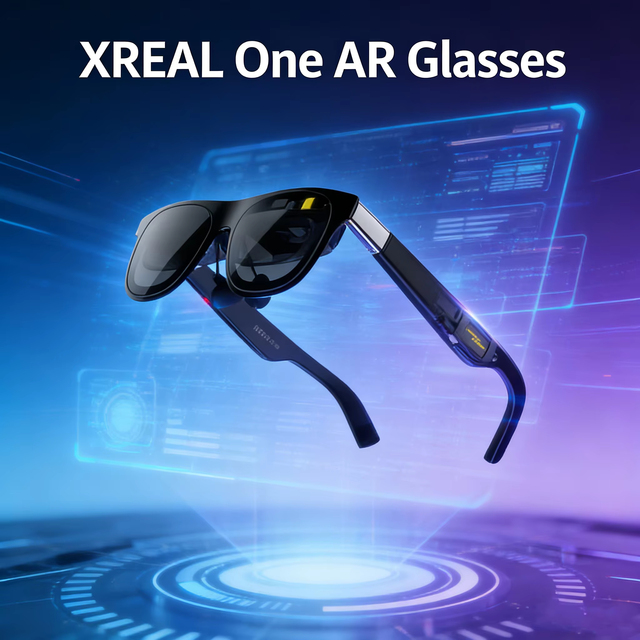 Xreal One AR Smart Glasses 3840X1080 Native 3DoF X1 Chip 50° FOV Ultra Large 50° FOV Non-Translation NEW