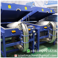 Machine industrielle de soufflage de coussins à faible consommation d'énergie |   Remplisseur de fibres entièrement automatique multi-tension Sojet Kapok 7D-15D Microfibre