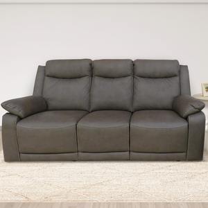 Canapé 3 places ISCHIA avec relaxation électrique en tissu éléphant - Product Image 1