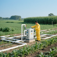 Systèmes de pompe de surpression d'eau industrielle de machine intégrée automatique d'eau et d'engrais