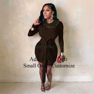 Factory Wholesale Women Formal Dress for Viscose Plus Size <strong>Ladise</strong> Fashion Dress with Evening - Product Image 5